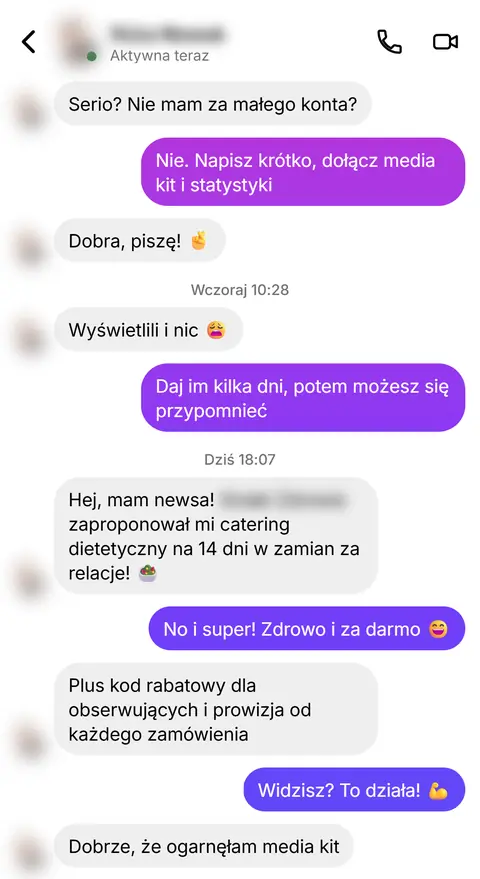 Rozmowa z klientką nr 11