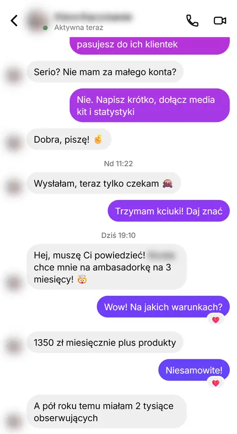 Rozmowa z klientką nr 24