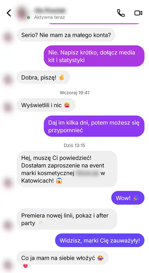 Rozmowa z klientką nr 26