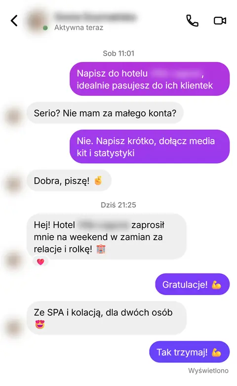 Rozmowa z klientką nr 28