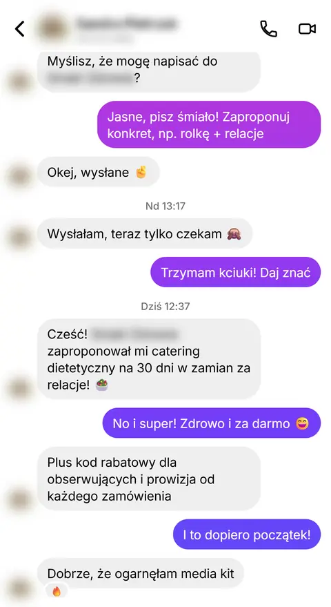 Rozmowa z klientką nr 65