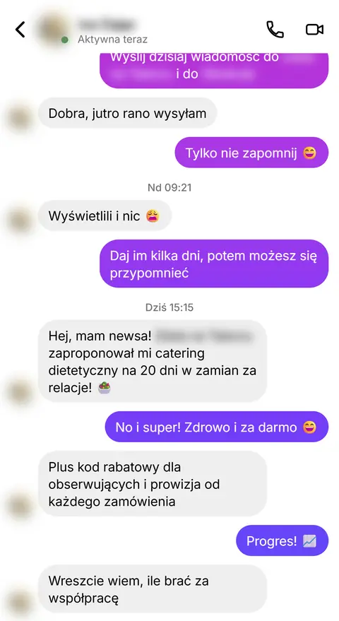 Rozmowa z klientką nr 81