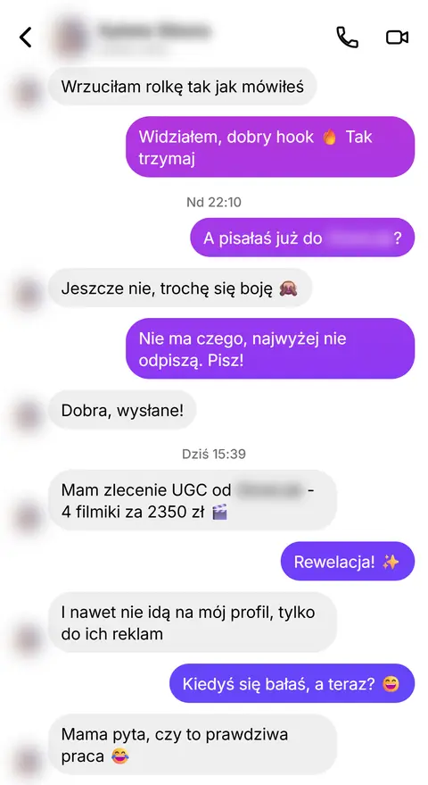 Rozmowa z klientką nr 82
