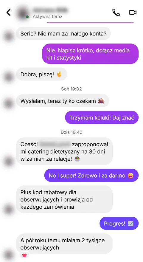 Rozmowa z klientką nr 94