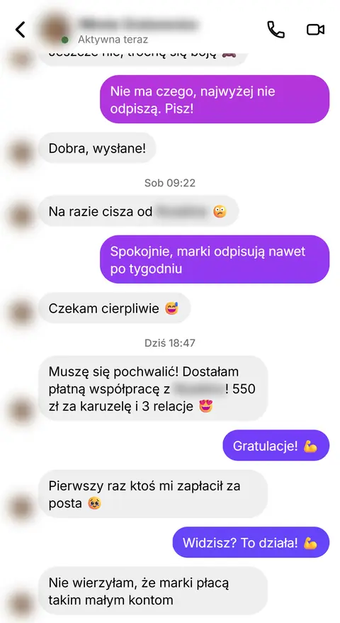Rozmowa z klientką nr 97