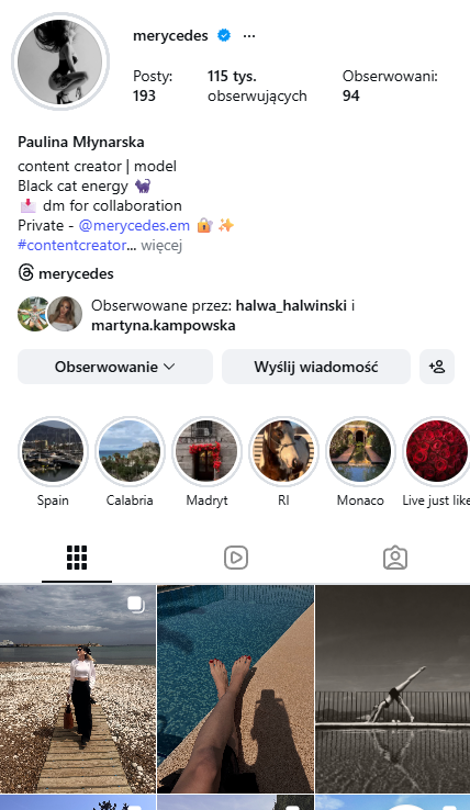 @merycedes - profil Instagram